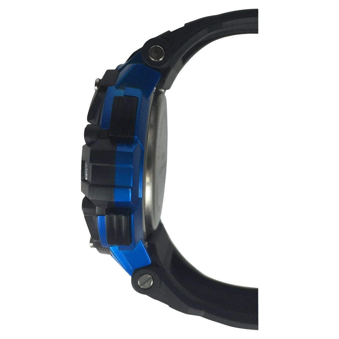 Men’s Digital Sport Watch with Black and Blue Dial - Image 3